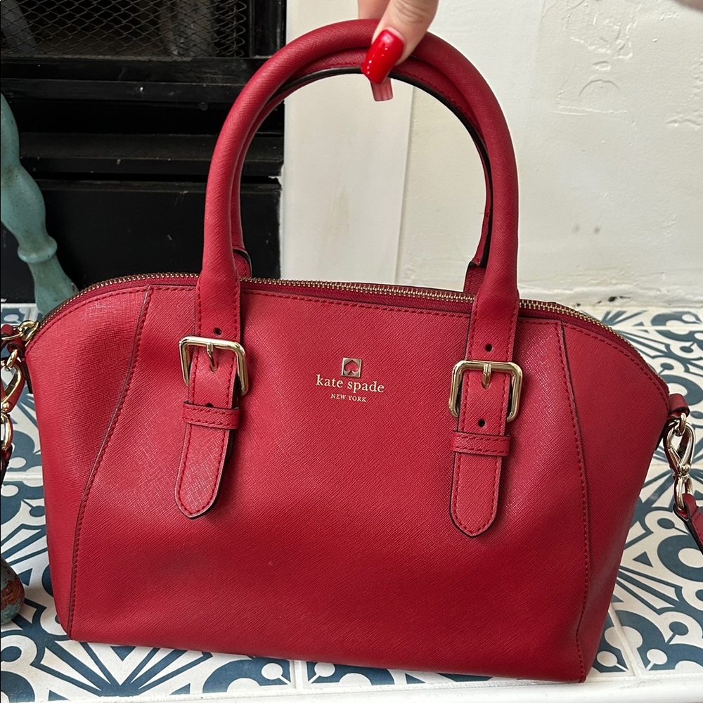 Kate Spade Cherry Red Satchel
